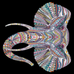 Elephant mat yoga sportmaze black