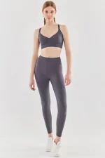 Come up Adjustable Strap Sports Bra Anthracite sportmaze