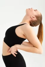 Come up Piping Detail Sports Bra Pastel Green sportmaze come up