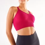 Thin Strap Sports Bra Fuchsia