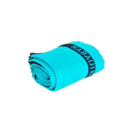 Microfiber Swimming Towel double-sided blue/green