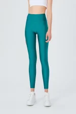 UP&FIT Legging Glitter Green sportmaze