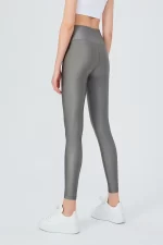 UP&FIT Legging Glitter Silver sportmaze