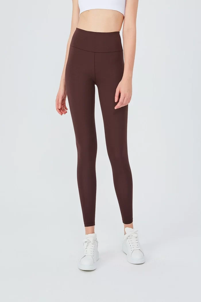 UP&FIT Leggings Push Up Brown SPORTMAZE