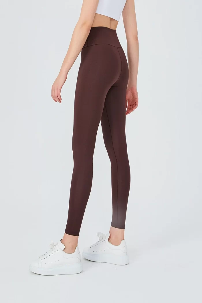 UP&FIT Leggings Push Up Brown SPORTMAZE