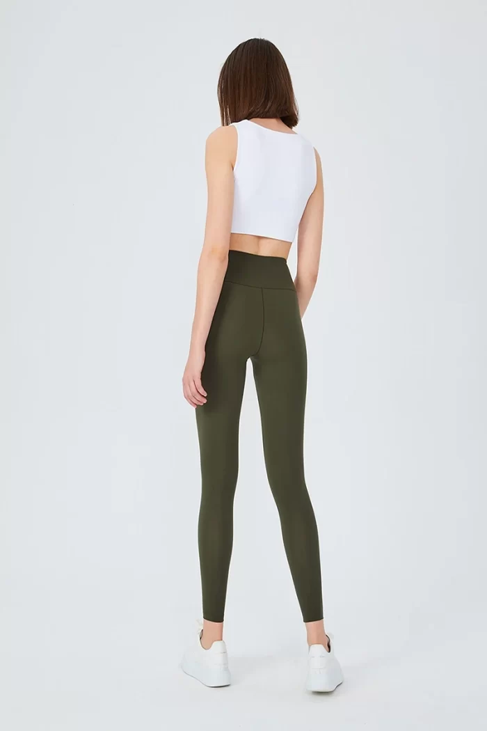 UP&FIT Leggings Push Up Olive sportmaze