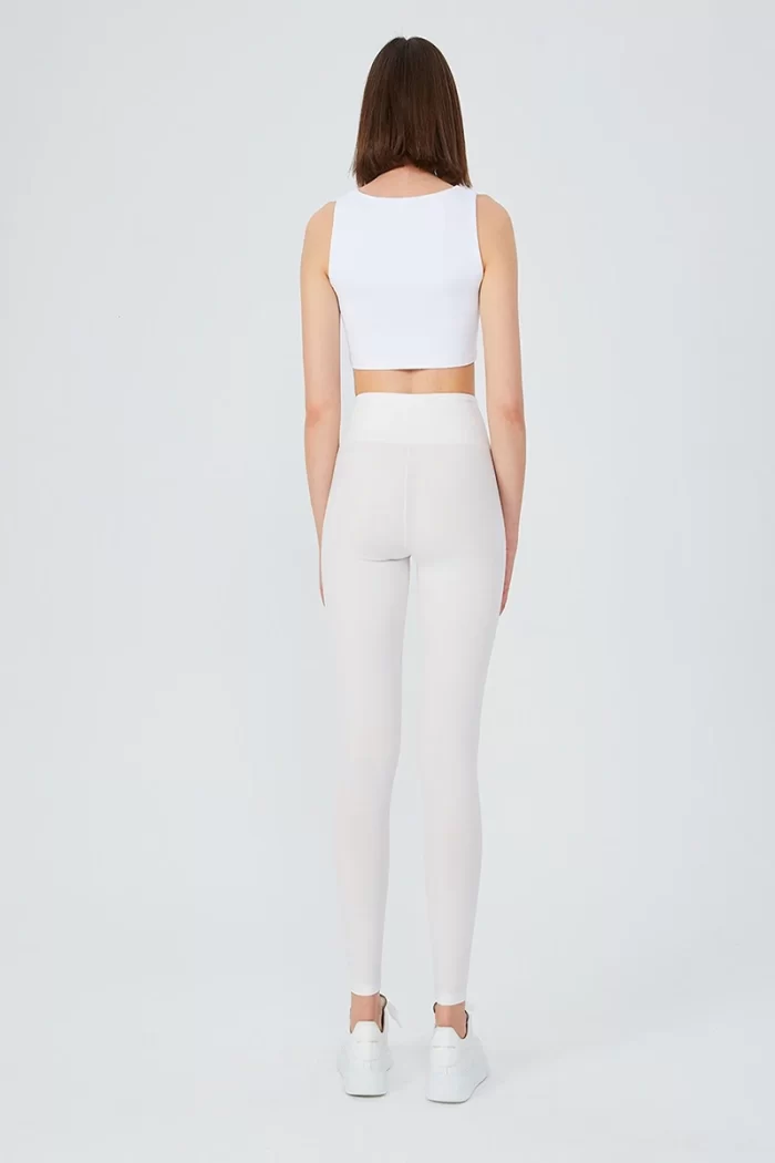 UP&FIT Leggings Push Up Soft White sportmaze