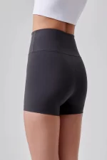 UP&FIT short Push Up Dark Silver sportmaze