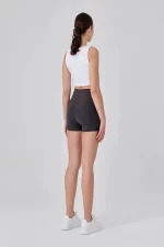 UP&FIT short Push Up Dark Silver sportmaze