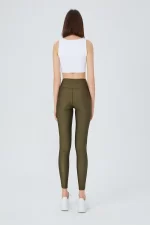 UP&FIT Legging Glitter Olive sportmaze
