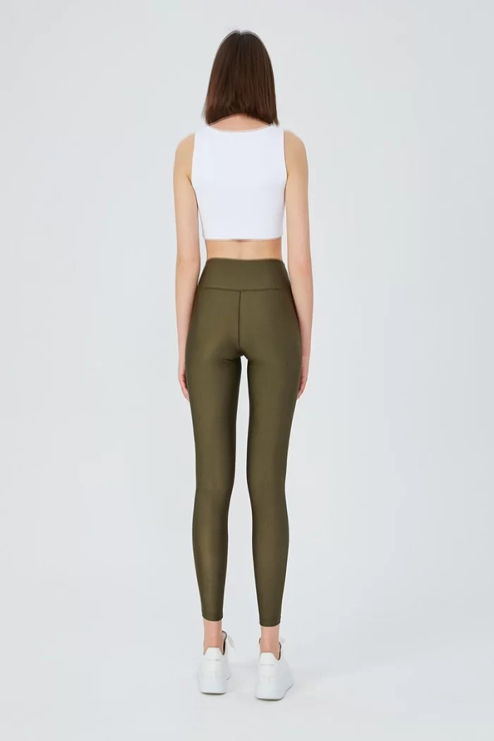 UP&FIT Legging Glitter Olive sportmaze