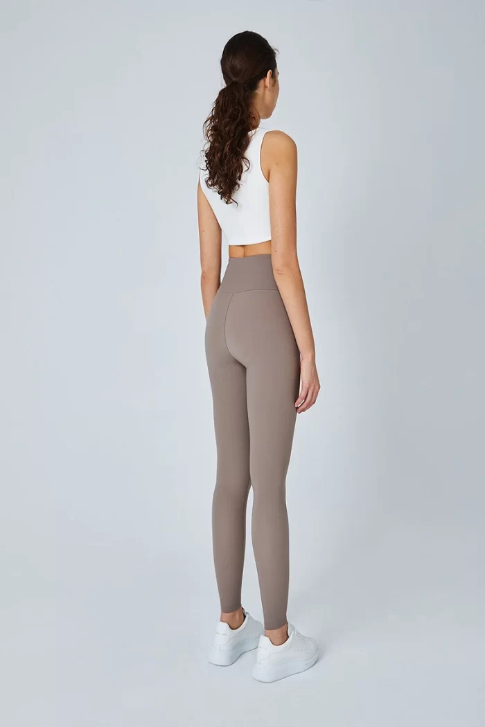 UP&FIT Leggings Push Up Beige SPORTMAZE