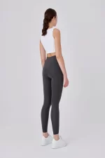 Push Up Soft Leggings Dark Silver sportmaze