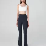 UP&FIT Legging Push Up Light Bootcut Black