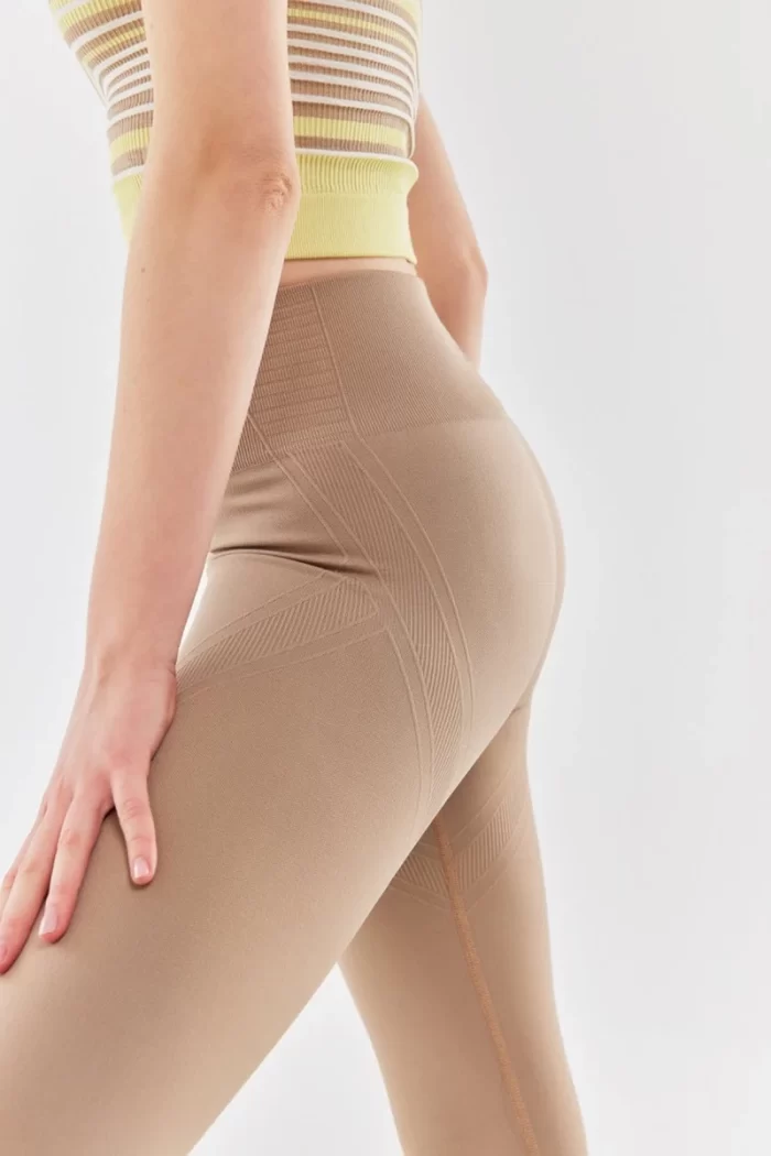 Come up Leggings Light Brown sportmaze