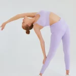 Seamless Compression Leggings Lilac