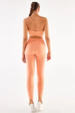 Seamless Compression Leggings Peach