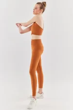Come up Leggings Sudan Brown sportmaze