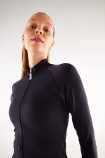 Come up Crop Top Turtleneck Black sportmaze sportmaze