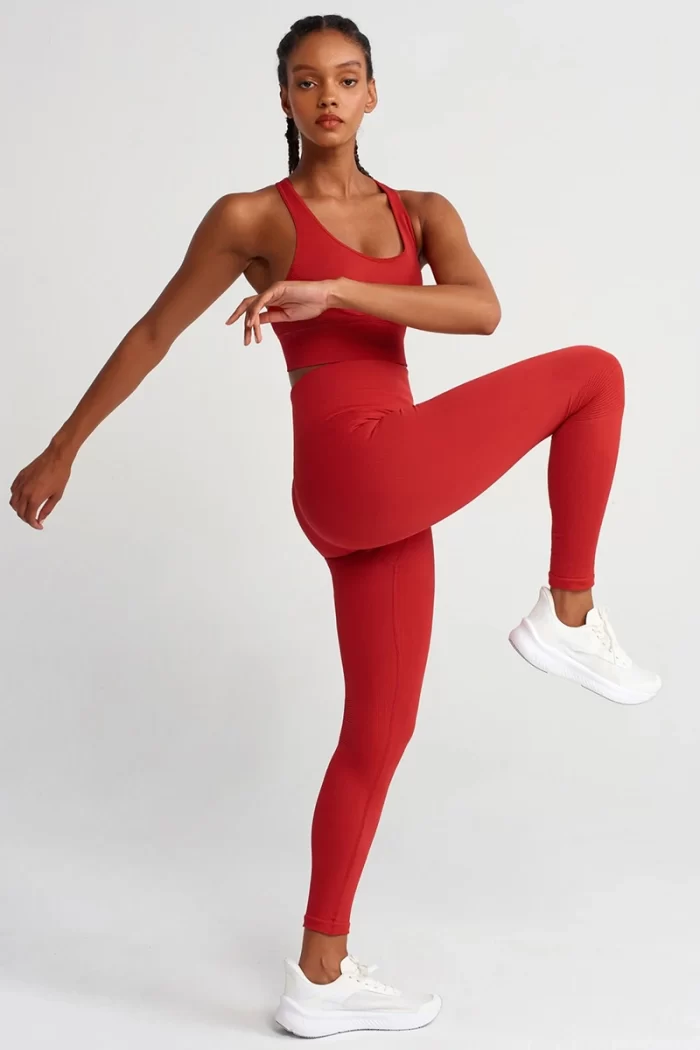 Come up Leggings Red sportmaze