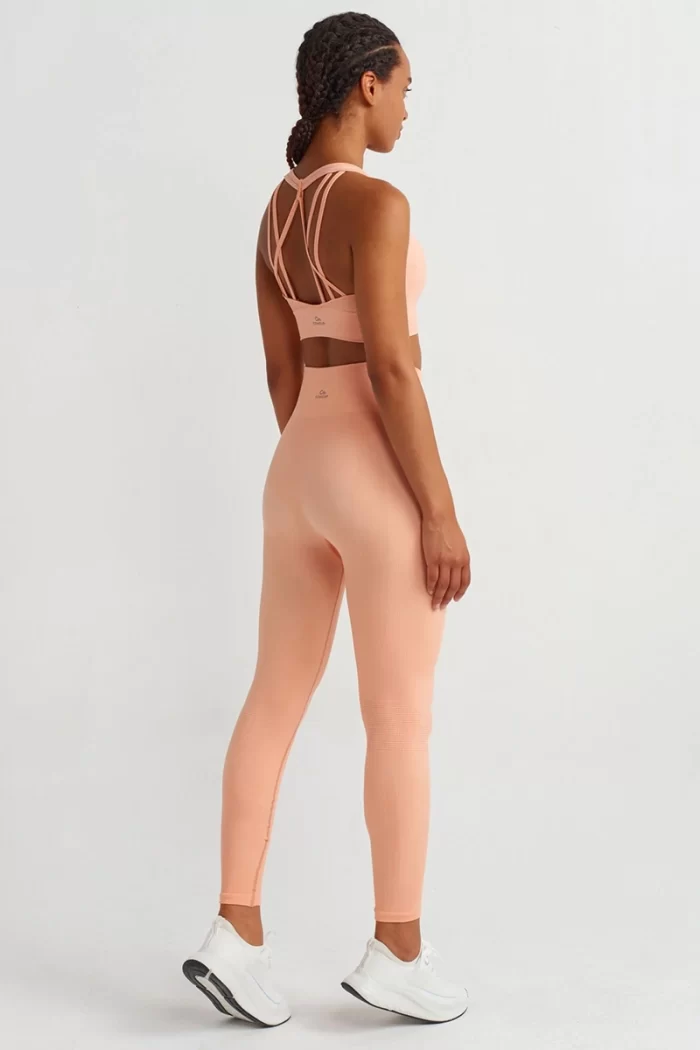 Come up Push Up Leggings Peach Fuzz sportmaze