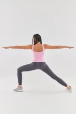 Come up Thick Strap Sports Undershirt Light Pink sportmaze