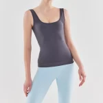 Thick Strap Sports Undershirt Anthracite