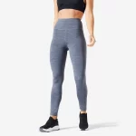 Women's Fitness Cardio High Waist Leggings Heather Gray