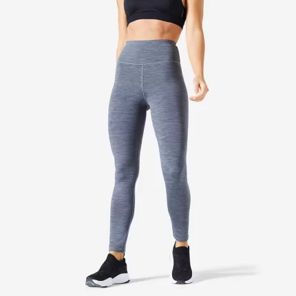 Women's Fitness Cardio High Waist Leggings Heather Gray