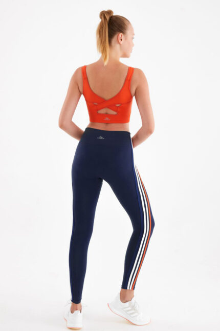 Come Up legging Dark Blue 3 strips