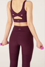 Come Up legging maroon