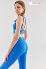 come up Push Up Leggings Mediterranean Blue sportmaze