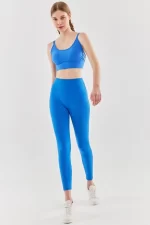 Push Up Leggings Mediterranean Blue