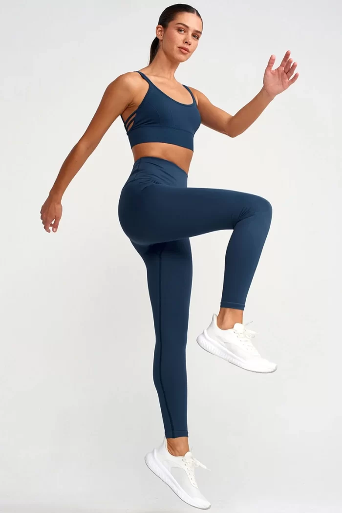 Come Up Push Up Leggings Indigo sportmaze