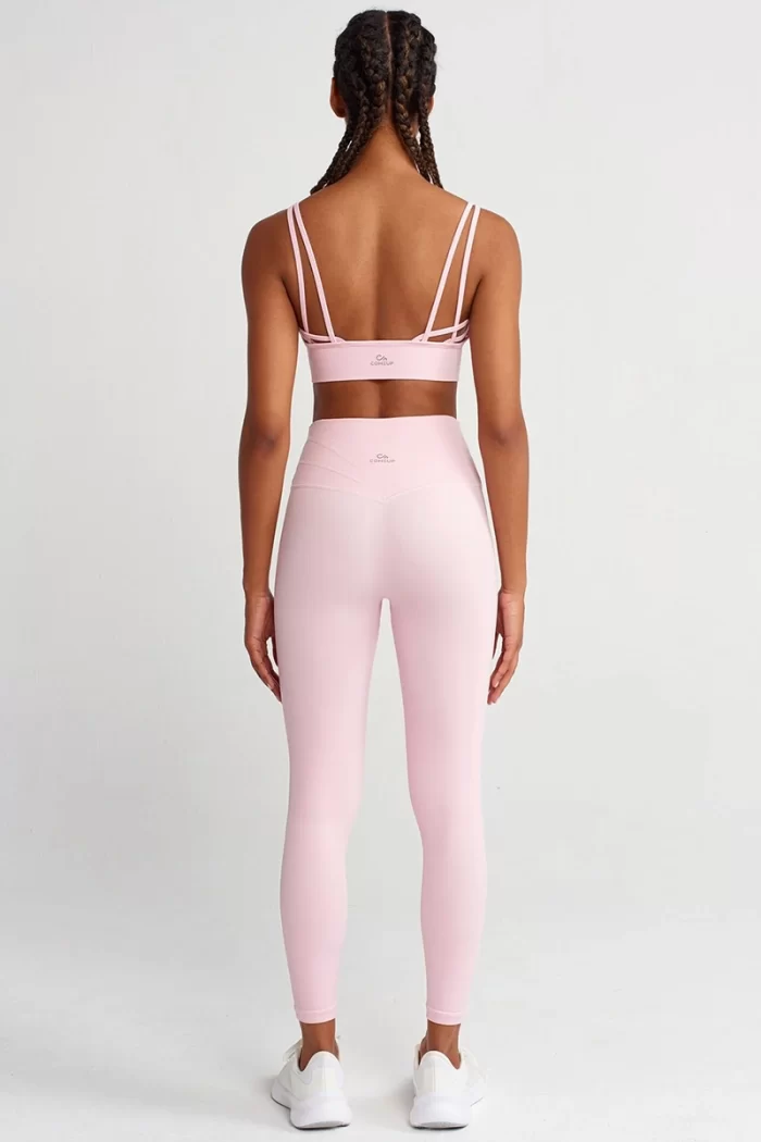 Push Up Leggings Crystal Pink