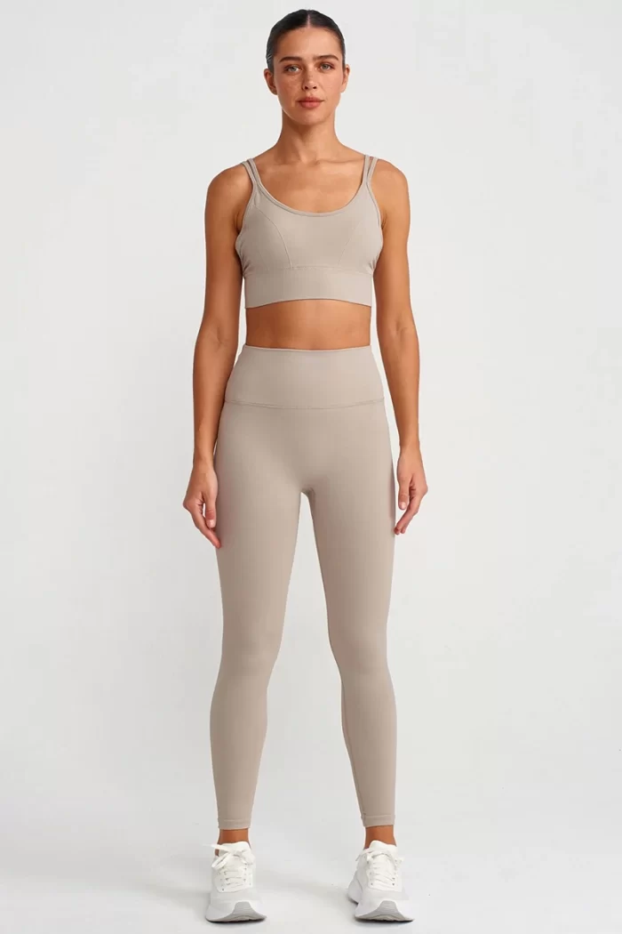 come up Push Up Leggings Medium Beige sportmaze