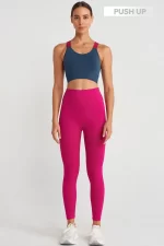 Push Up Leggings New Fuchsia
