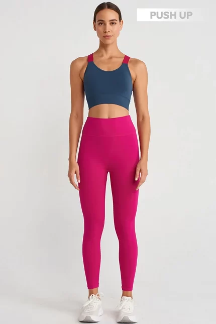 Push Up Leggings New Fuchsia