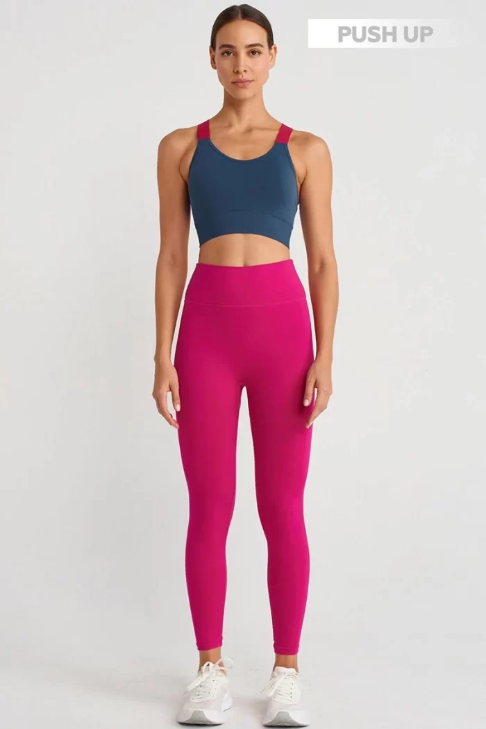 Push Up Leggings New Fuchsia