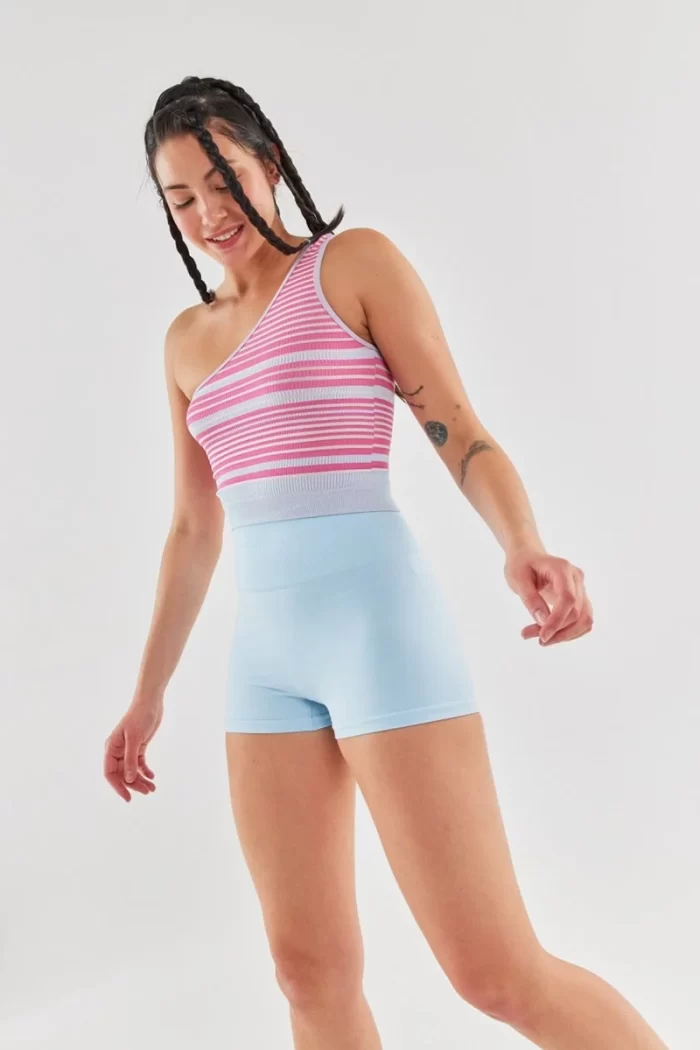 Come up Slimming Shorts Light Blue sportmaze