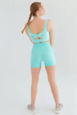 Come up Slimming Cycling Shorts Mint sportmaze