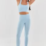 Slimming Tights Light Blue