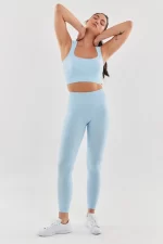 Slimming Tights Light Blue
