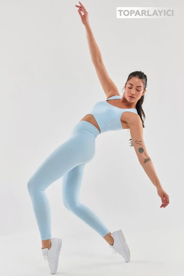 Come up Slimming Tights Light Blue sportmaze