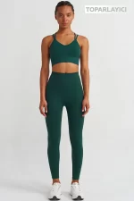 Slimming Tights Pine Green