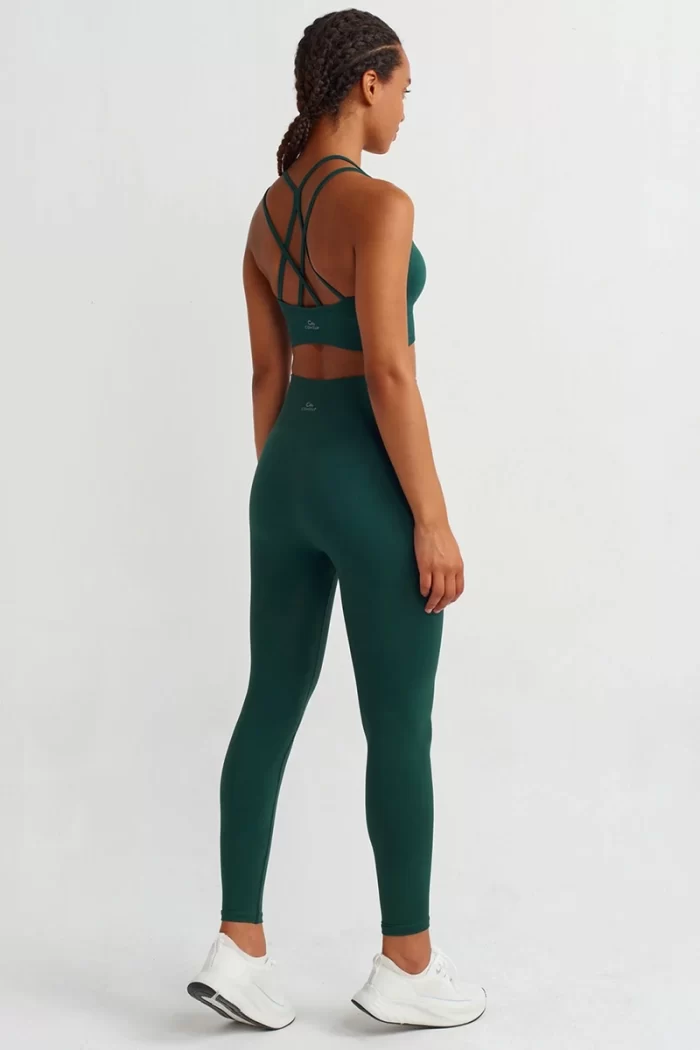 Come up Slimming Tights Pine Green sportmaze