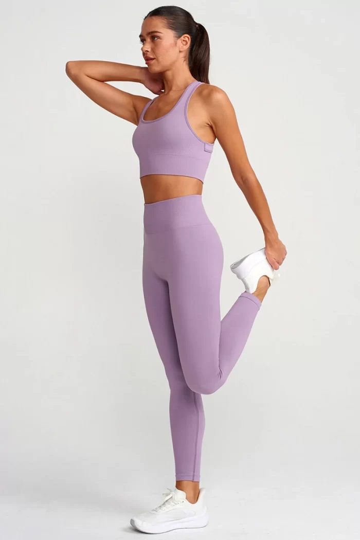 Come up Slimming Tights Frosted Lilac sportmaze