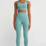 Slimming Tights Matte Green