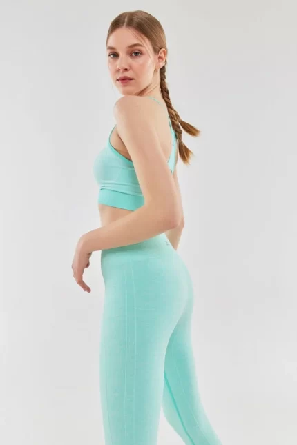 Come up Slimming Tights Mint Melange sportmaze