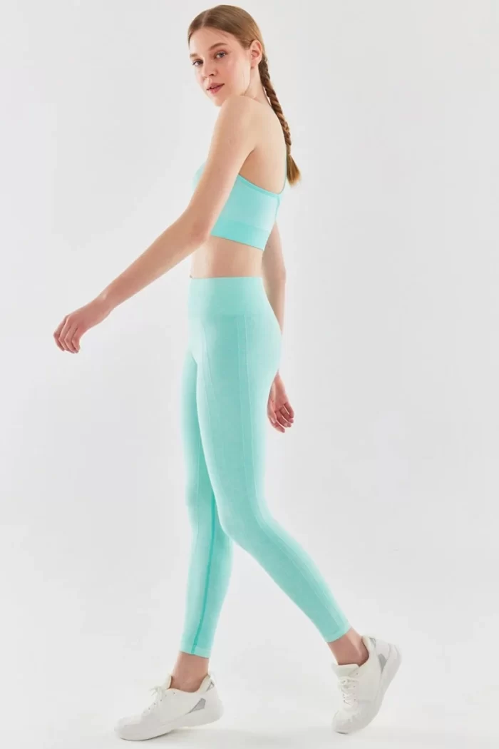 Come up Slimming Tights Mint Melange sportmaze